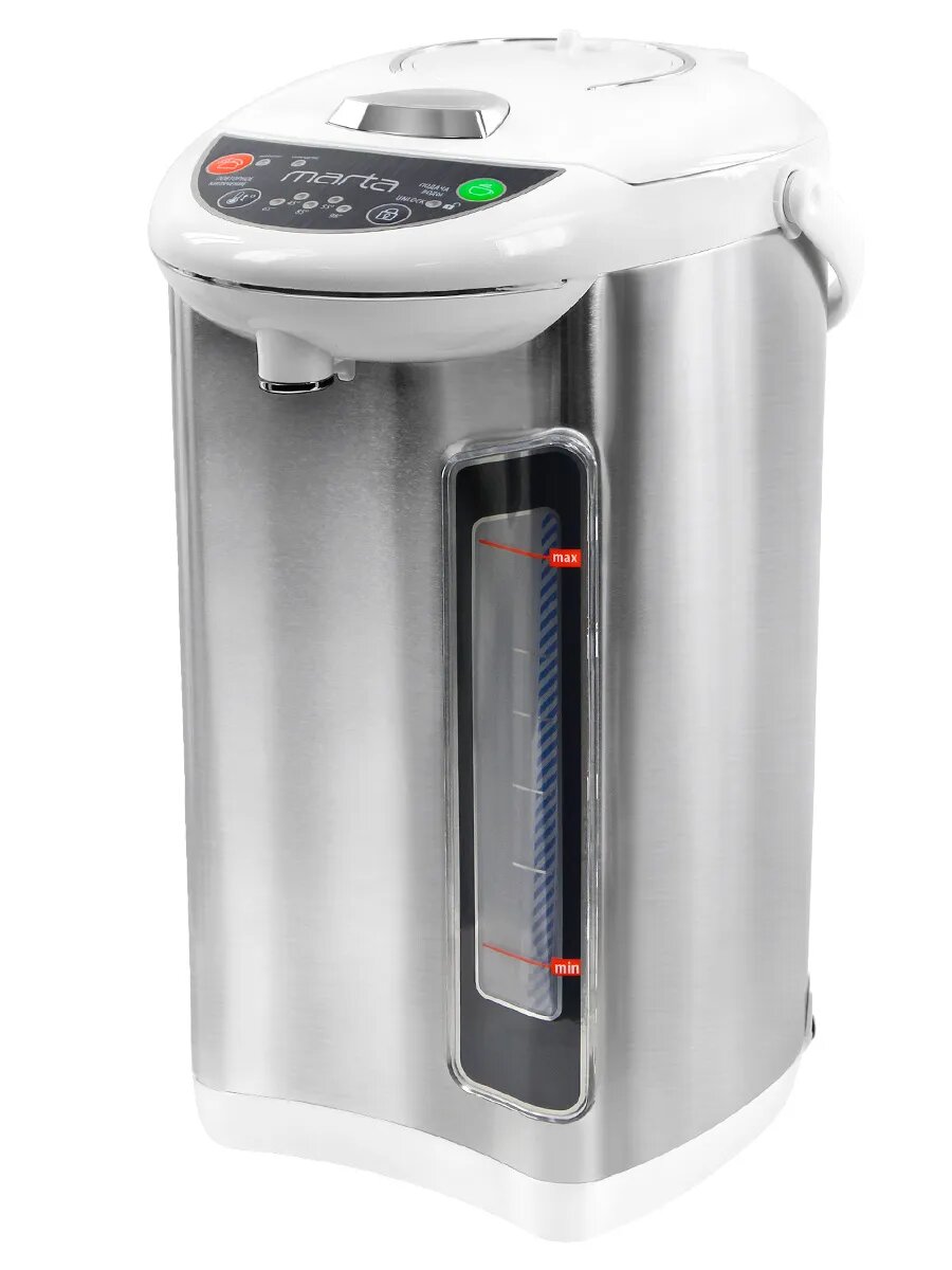 фото MARTA MT-1999 белый жемчуг термопот