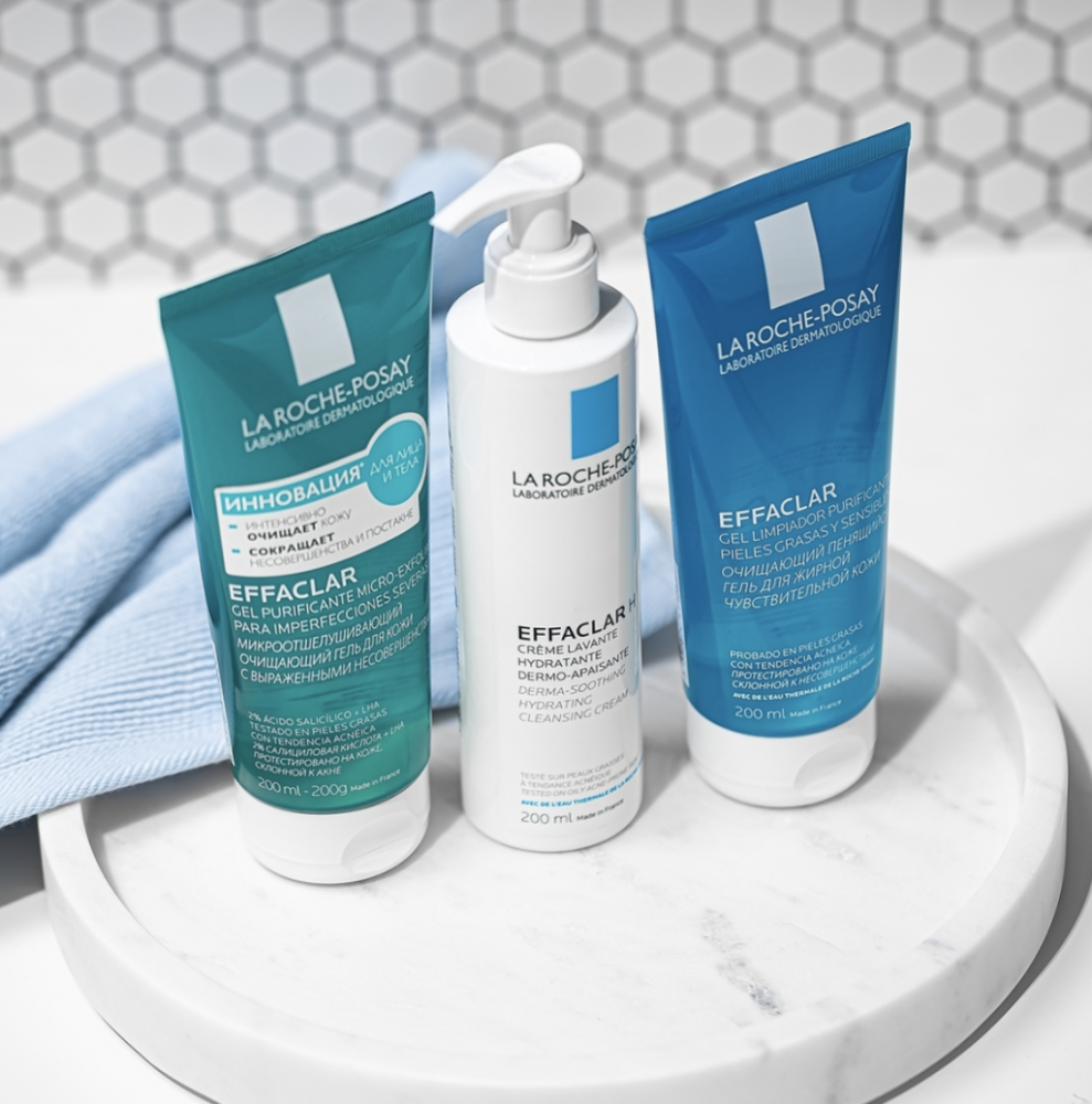 Изображение Гель очищающий La Roche-Posay Effaclar пенящийся для жирной кожи, 200 мл