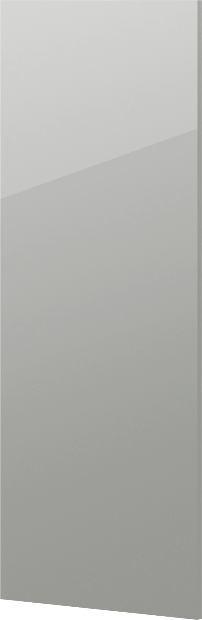 Фасад для кухонного шкафа Аша грей 32.8x102.1 см Delinia ID ЛДСП цвет светло-серый