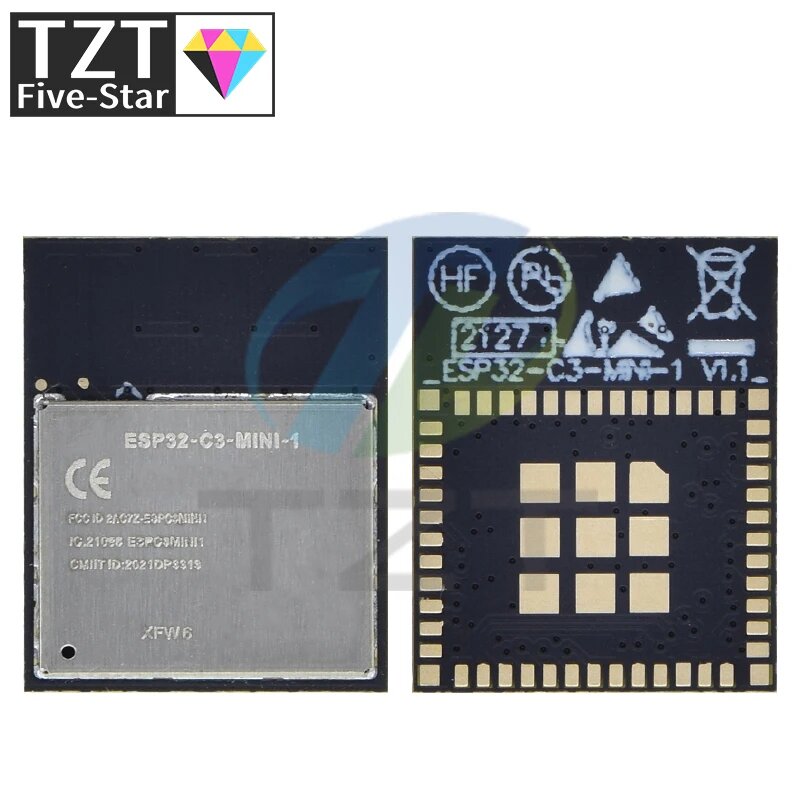 ESP32-C3 ESP-C3-01M Макетная плата 2,4G WiFi Bluetooth-совместимый беспроводной модуль BLE 5.0 Двухрежимный ESP32-C3M ESP-C3-01M-Kit