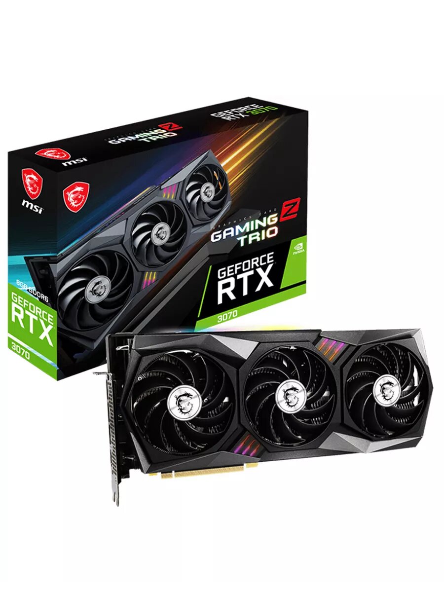 Видеокарта GeForce RTX 3070 GAMING Z TRIO 8G LHR