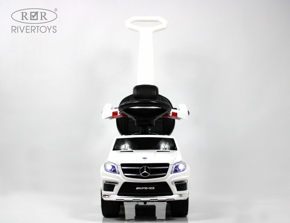 Толокар Mercedes-Benz A888AA-H (лицензионная модель) белый — фото 1