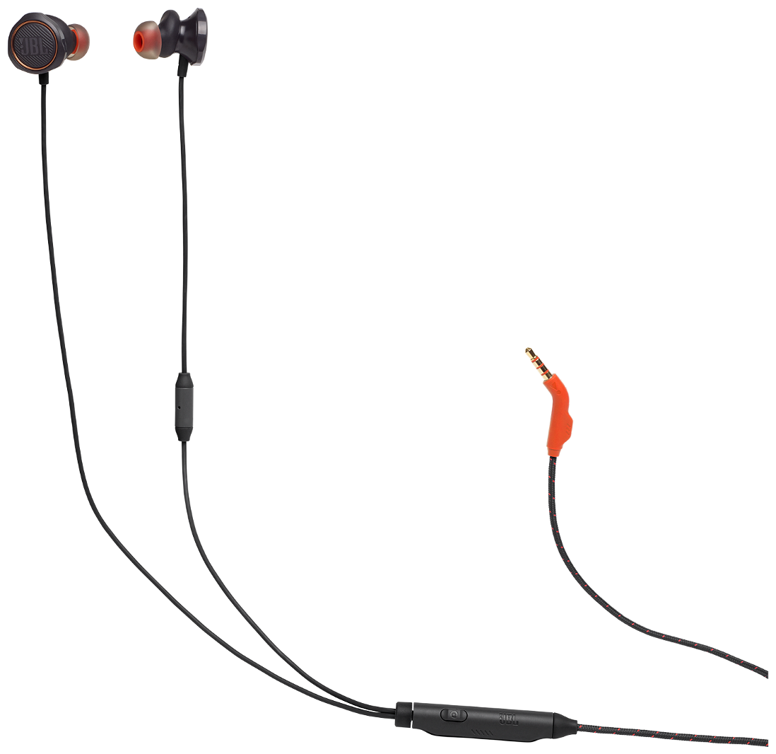 Наушники JBL Quantum 50, с микрофоном, внутриканальные, чёрные