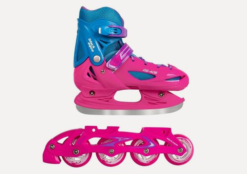 Изображение товара Коньки ролики раздвижные 406 (мультиколор) размер 30-33