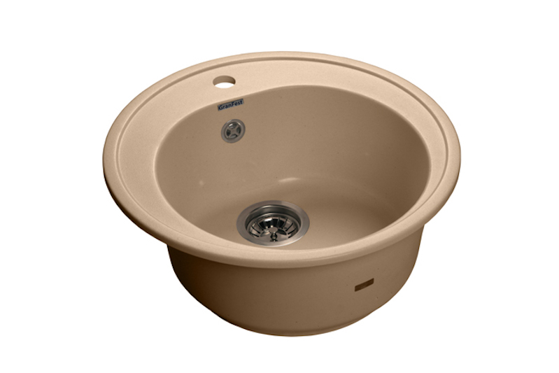 Кухонная мойка GranFest Rondo GF-R510 топаз мрамор