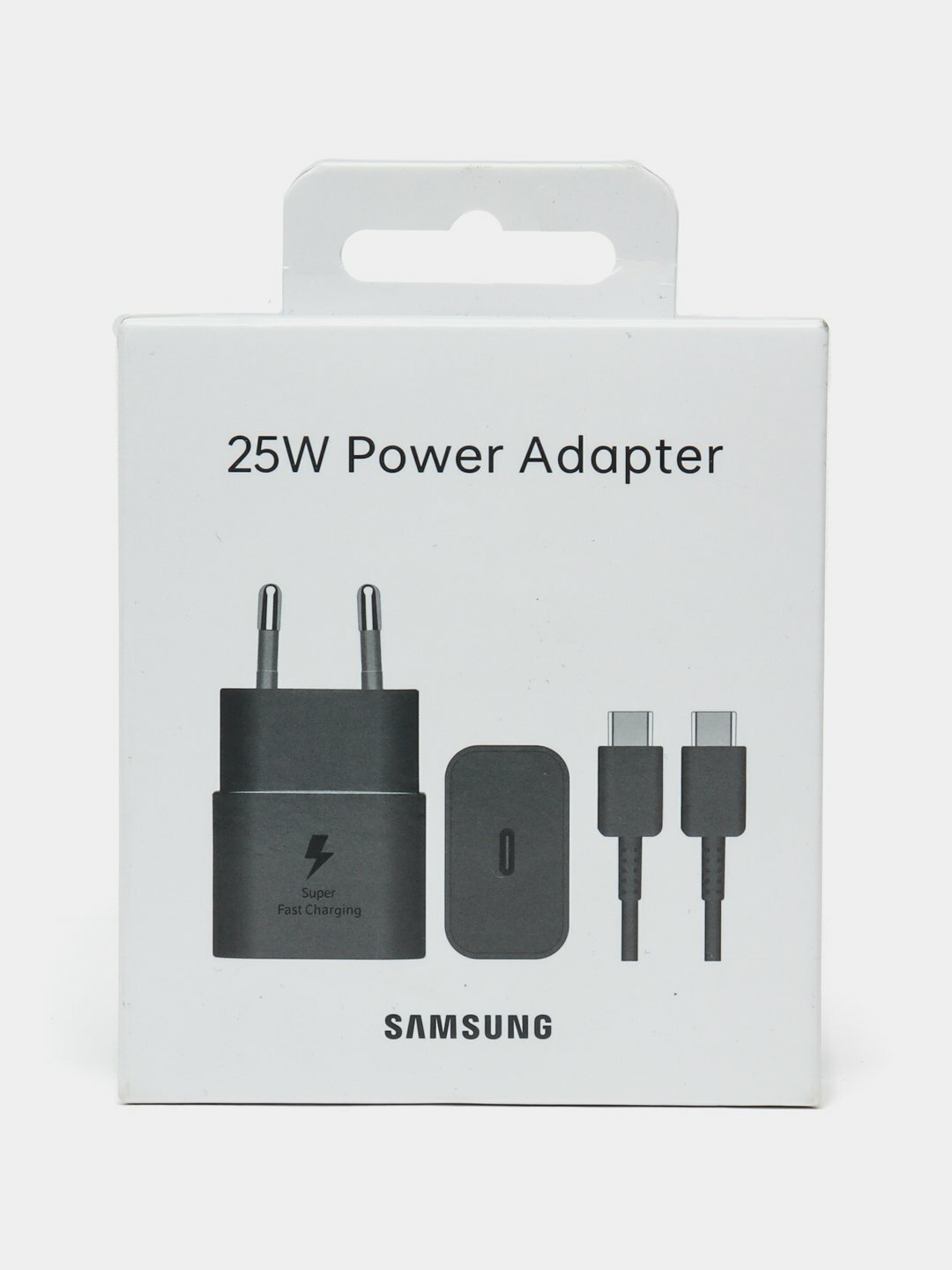 Зарядка Samsung 25w original, c кабелем type-с, usb-c