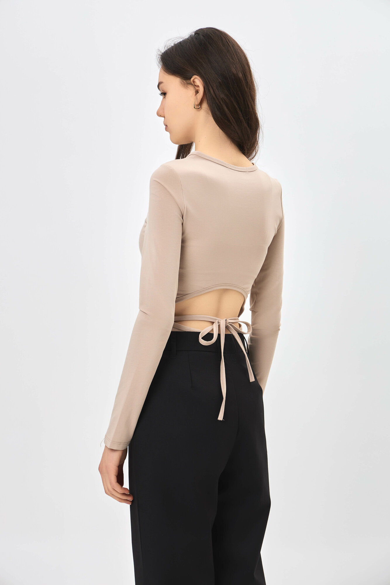 Боди бельевое TERRA PRO, размер S, beige — фото 1