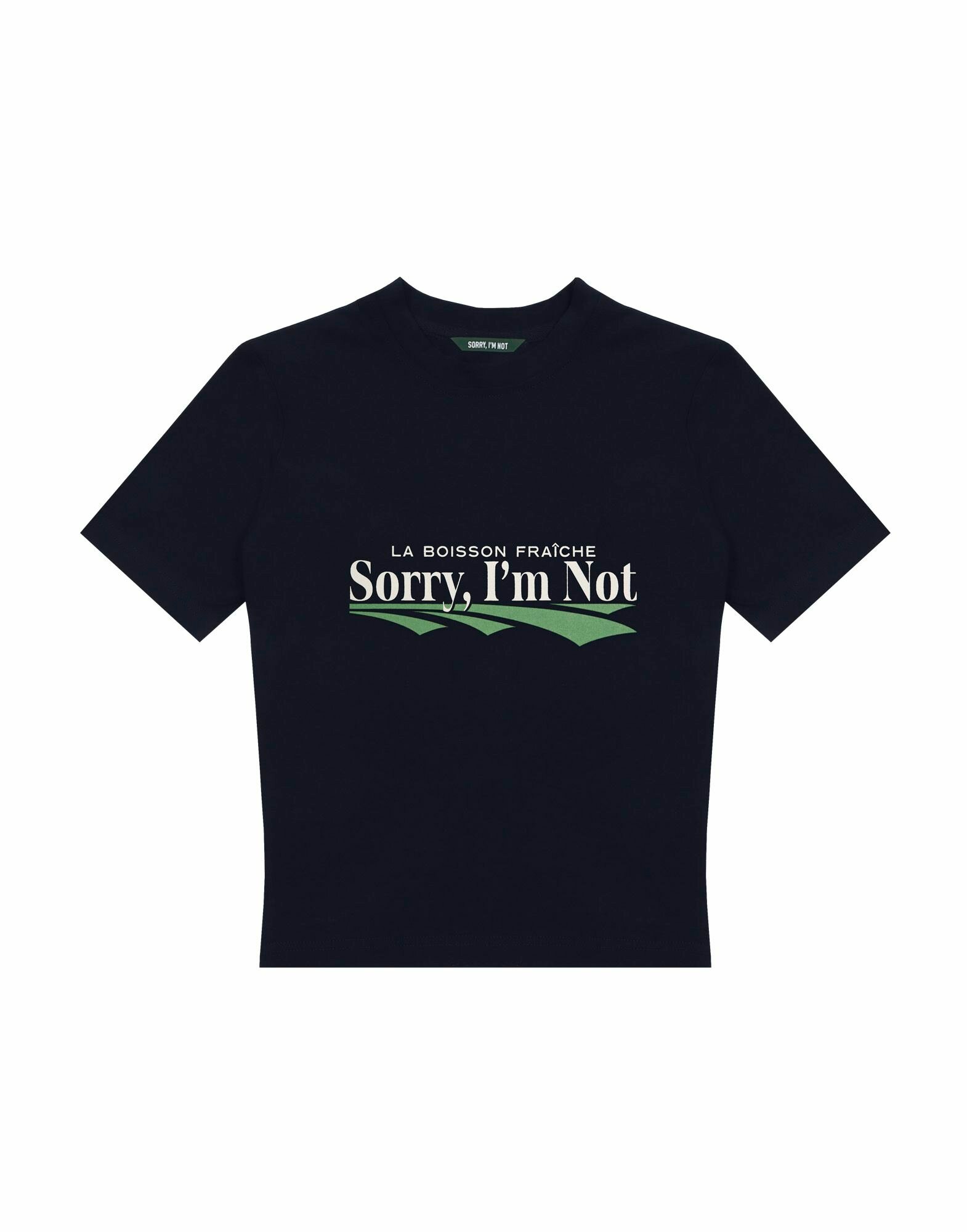 Футболка SORRY, I'M NOT, размер S, темно-синий