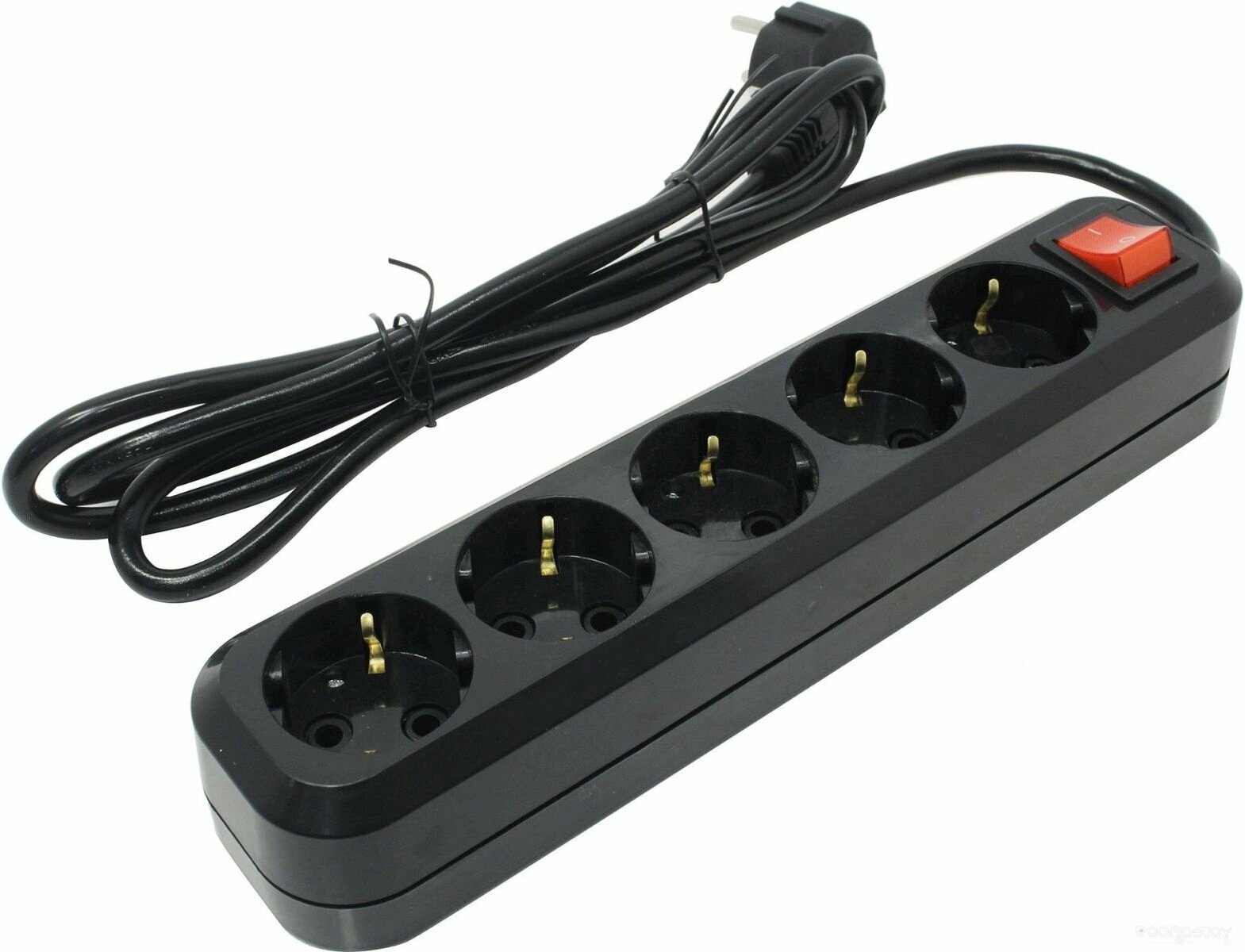 5bites Сетевой фильтр 5bites SP5B-330 5S / 3*1.5MM2 / 16A / ABS / 3M / черный