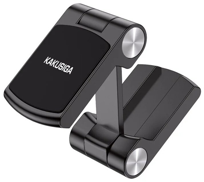 Держатель Kakusiga, для телефона, магнитное крепление, черный, 48 г — фото 1