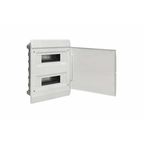 фото Ekf щрв-п-24 slimbox белая дверца ip41 proxima sb-v-24w распределительный щит