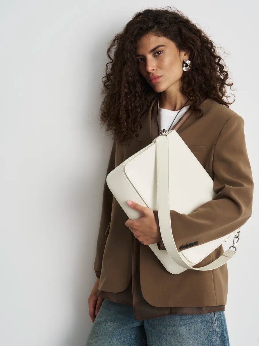 Сумка офисная кожаная А4 для ноутбука LAPTOP — фото 1