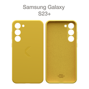 Силиконовый чехол COMMO Shield Case для Samsung Galaxy S23+, Commo Yellow