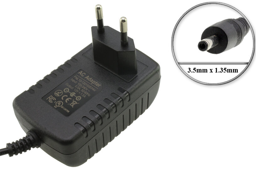 Адаптер (блок) питания 12V 1.5A - 2A 18W 3.5mm x 1.35mm 12.0V 1.50A 3.5x1.35 (F18L10-120150SPAV) для приставки планшета