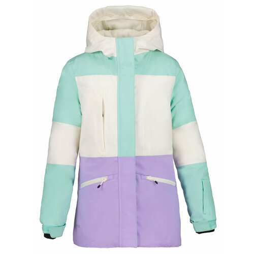 Куртка ICEPEAK Leoti Jr, размер 140, белый, зеленый