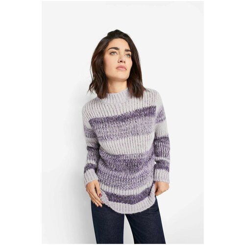 Пуловер Cinque, размер L, фиолетовый пуловер cinque длинный рукав прилегающий силуэт размер l фиолетовый