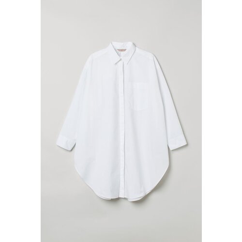 фото Рубашка h&m, размер 3xl, белый