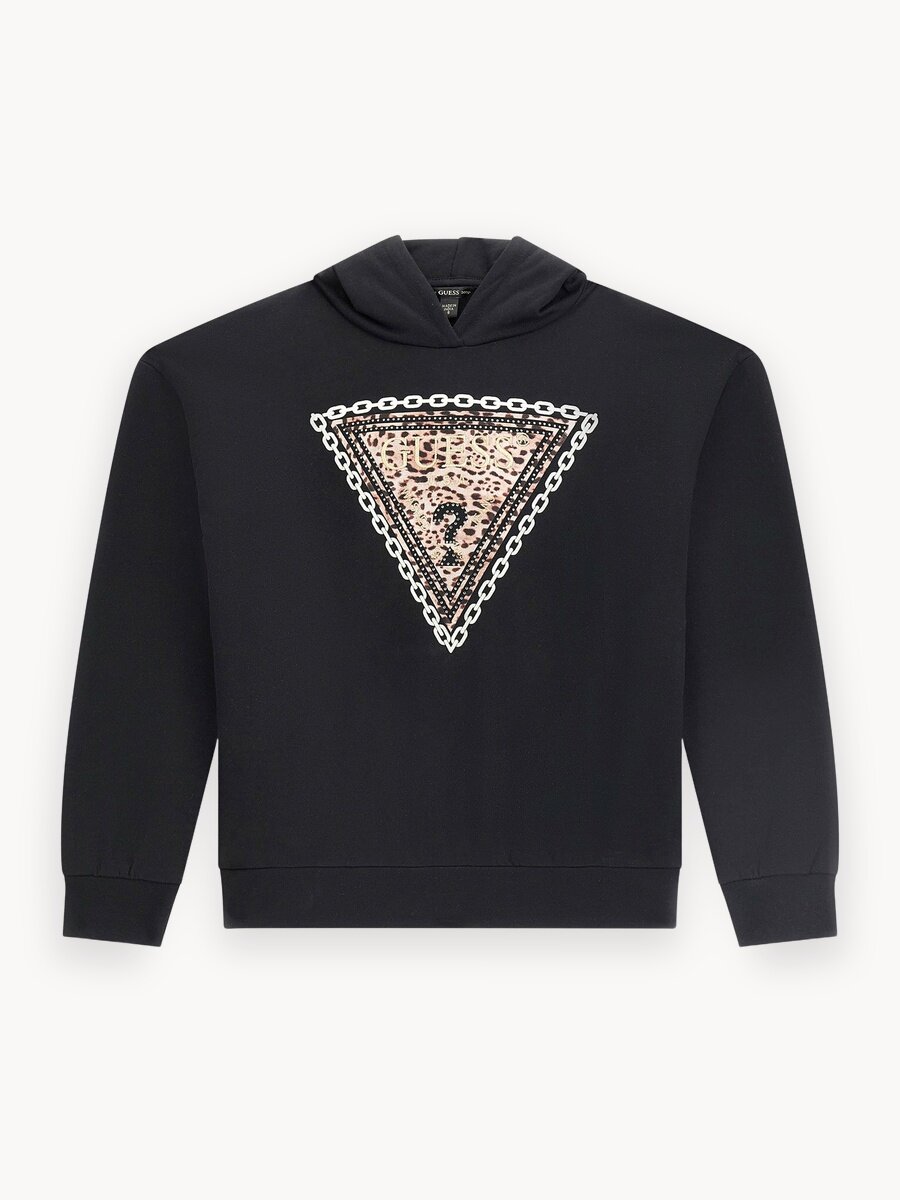 Толстовка GUESS, размер 7, черный