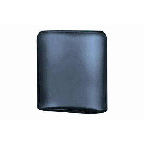 Ваза прямоугольная Nude Glass Слои 27,6 см, стекло хрустальное, синяя