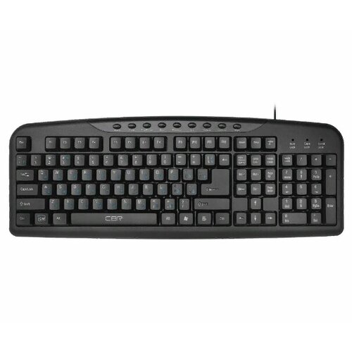 Клавиатура USB CBR KB-301M мембранная 1079 клавиш Black 90500₽