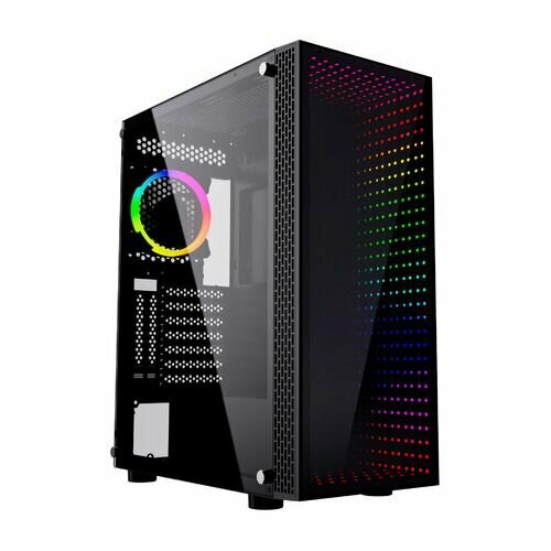 Корпус ATX GMNG GG-CC120, Midi-Tower, без БП, черный