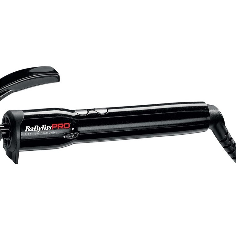 Babyliss Плойка Titanium Diamond, с терморегулятором, 10 мм, удлиненное полотно 190 мм. 29W (Babyliss, ) - фото №8