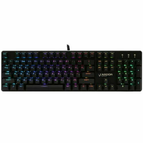 Клавиатура проводная ARDOR GAMING Blade механическая Gateron Brown клавиш - 104 USB черная 699900₽