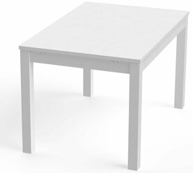 Стол обеденный ГУД ЛАКК Вардиг, 120x74x80 см, шпон ясень, белый