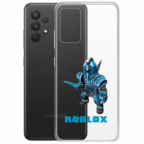 Чехол-накладка Krutoff Clear Case Roblox-Рыцарь Алар для Samsung Galaxy A32 (A325)