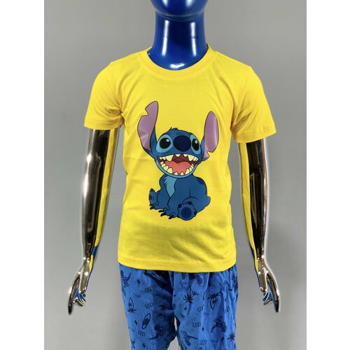 фото Футболка , размер 98, желтый mv-baby