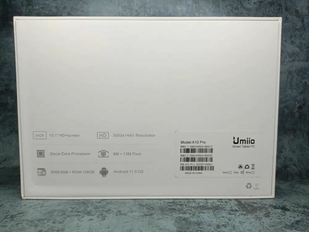 Планшет Umiio A10 PRO 6/128GB