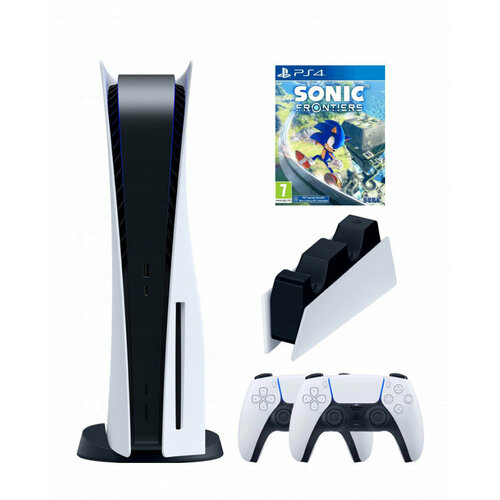 Игровая приставка Sony PlayStation 5 3-ревизия2-й геймпадДОК-станцияSonic Frontiersдиск 8299000₽