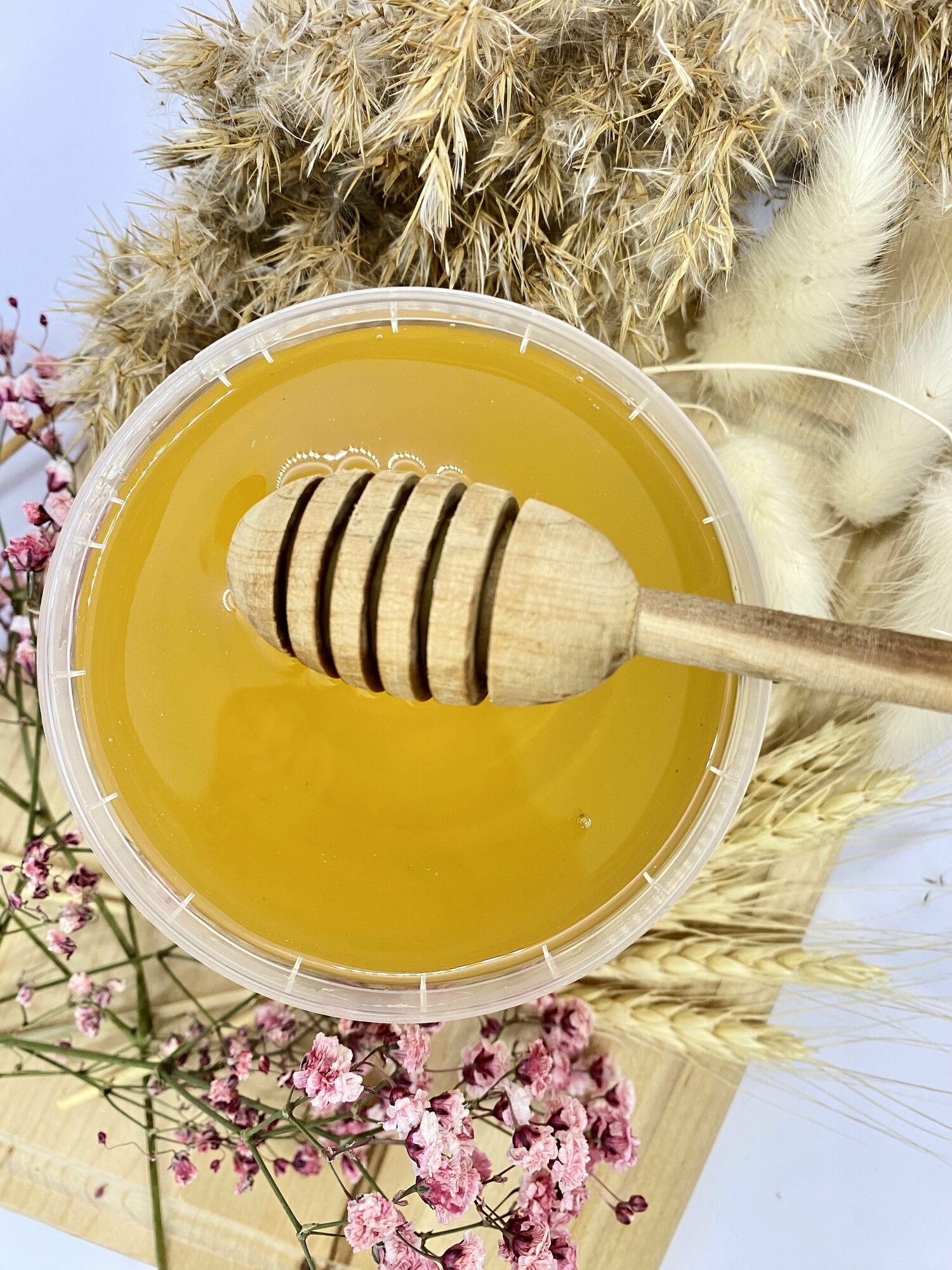 Мед акациевый, натуральный мёд , 1 кг, Сбор 2023 - фотография № 5