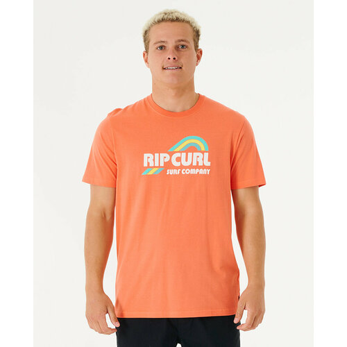 Футболка RIP CURL, размер L, бежевый