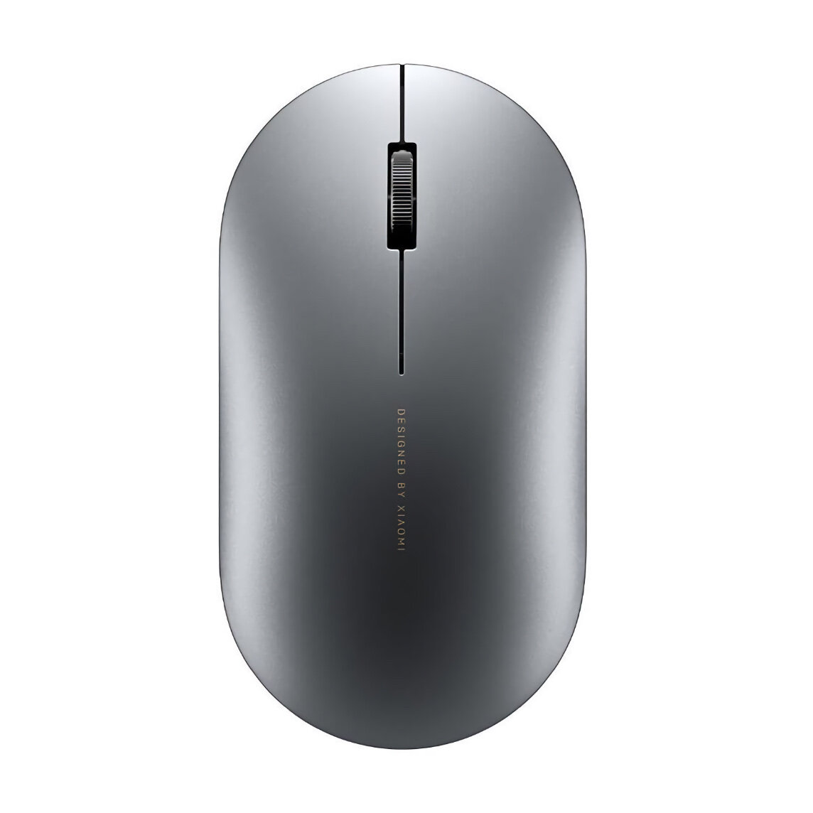 Мышь беспроводная Xiaomi Mi Elegant Mouse Metallic Edition, чёрный (HLK4037CN) — фото 1