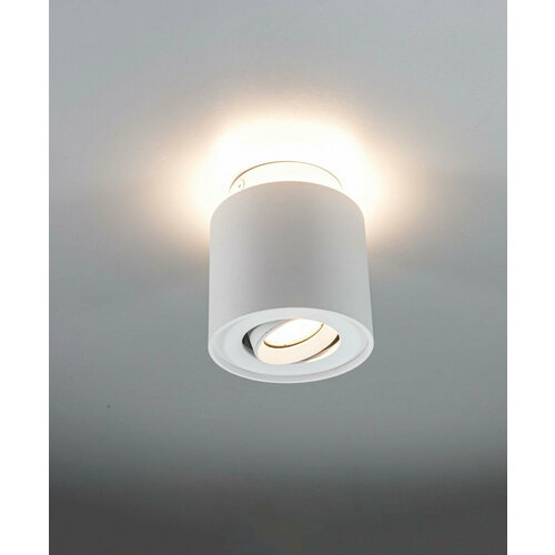 VEGA L1480WH Светильник встраиваемый, цвет белый, GU10+LED 220V D 100mm H 115mm