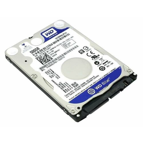 Жесткий диск WD Original SATA3 500Gb 25 Blue 16Mb 590000₽