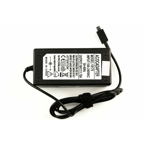 Блок питания для ноутбука Asus 19V 1.75A 33W OEM Прямоугольный разъем, 1 шт. блок питания asus eee book x205 x205ta 19v 1 75a 33w m plug с кабелем