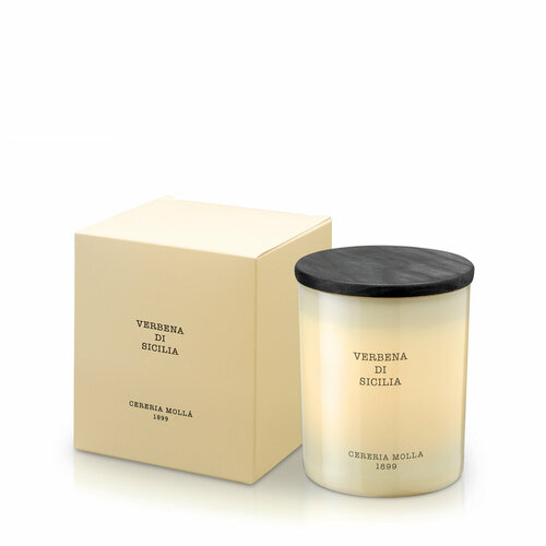 VERBENA DI SICILIA Средняя свеча в стекле, Cereria Molla 1899
