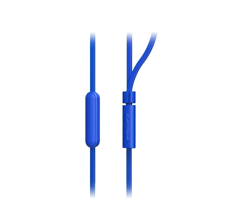 Наушники Philips TAE1105, mini jack 3.5 mm, blue