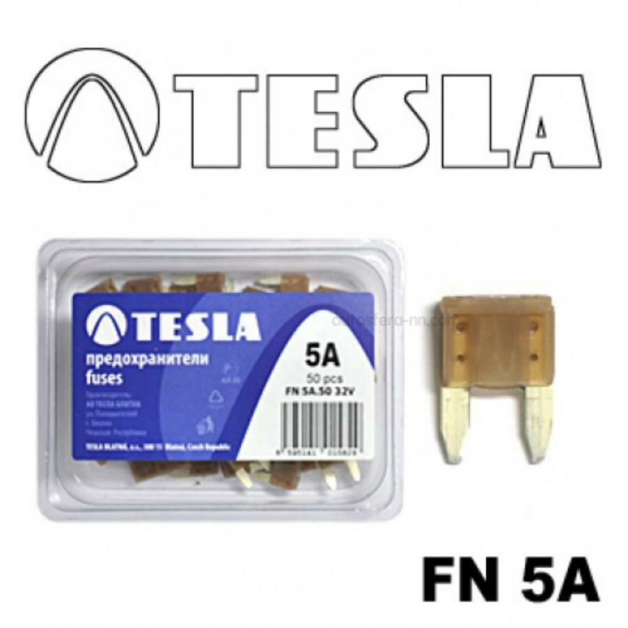 TESLA FN5A Предохранитель 5 А MINI TESLA