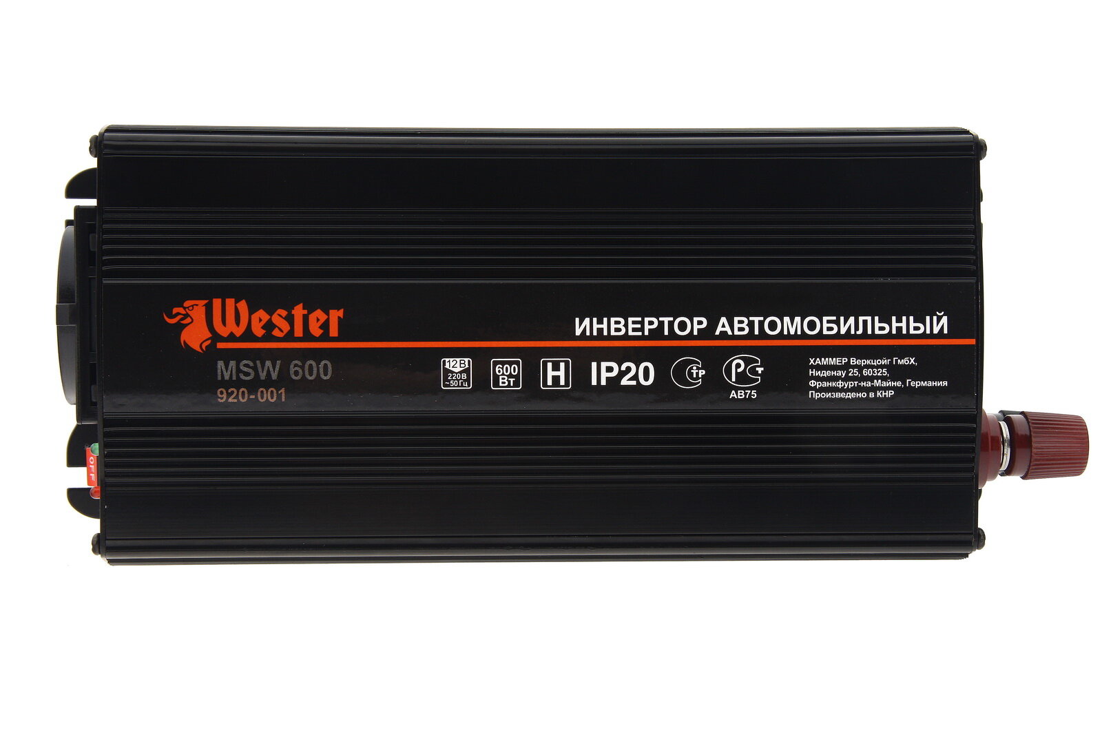 Инвертор Wester MSW600 — фото 5