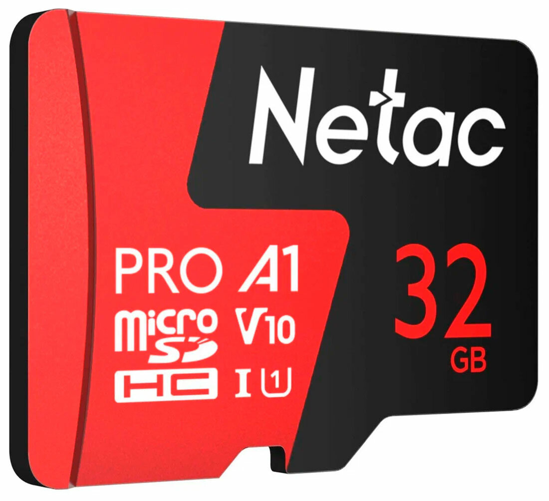 Карта памяти microSD Netac P500 PRO 32 GB + адаптер (NT02P500PRO-032G-R)