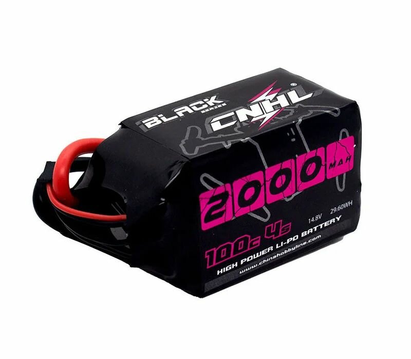 Аккумулятор LiPo CNHL Black Series 2000 мАч 4S 100C с разъёмом XT60