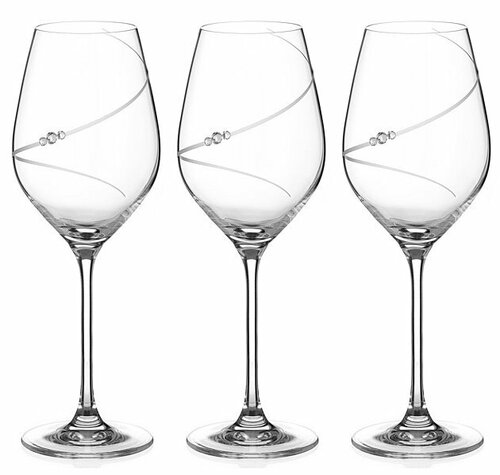 Набор бокалов для белого вина Силуэт, 0,36 л. 6 шт. Diamante
