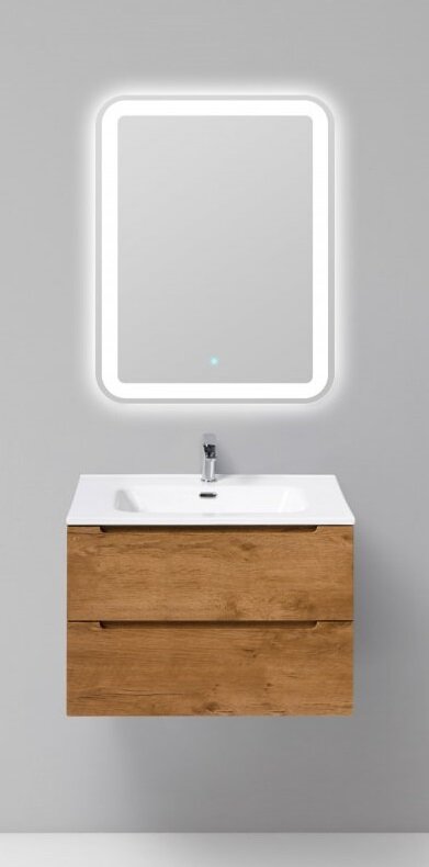 Мебель для ванной комнаты BELBAGNO ETNA-700 Rovere Nature - фотография № 1