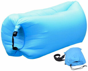 Надувной лежак "Cloud Lounger", голубой