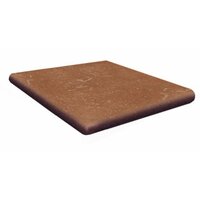 Ступень для лестницы угловая флорентийская Stone Brown Exagres 330х330х30/10, упаковка 1 шт.