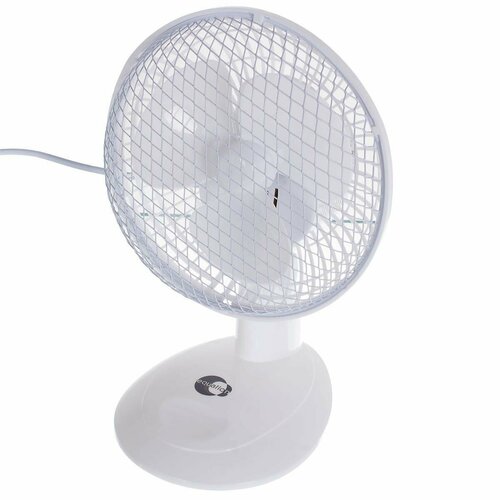 Вентилятор настольный Equation Мое 15 Вт D15 см цвет белый 172300₽