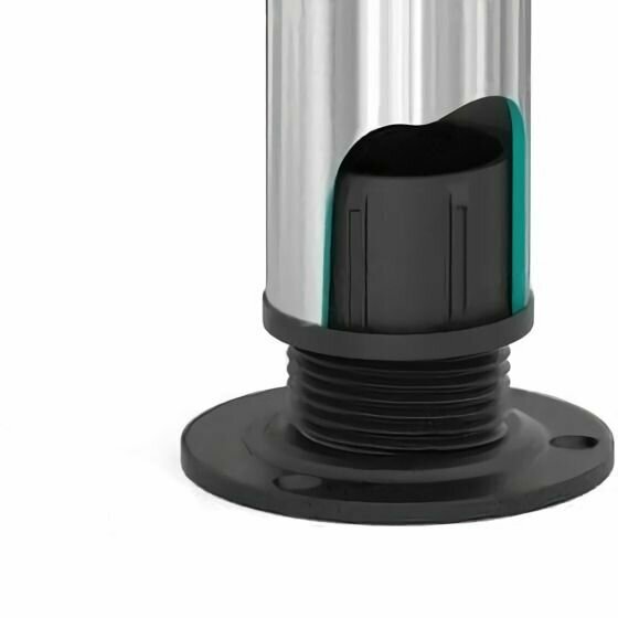 Фурнитура Для Мебели Комплект опоры барной стойки для трубы D 50мм, верх-низ, (чeрный) 4шт